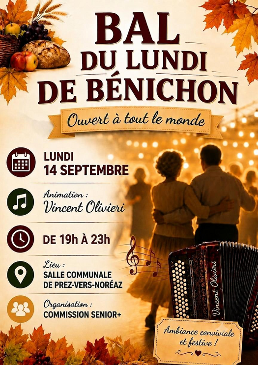 image-1 - Bal du Lundi de Bénichon animé par Vincent Olivieri